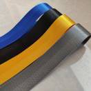 Fabricantes en stock ventas color imitación nylon correa de grano americano nylon Correa tejida nylon imitación nylon correa de espiga bolso de mano
