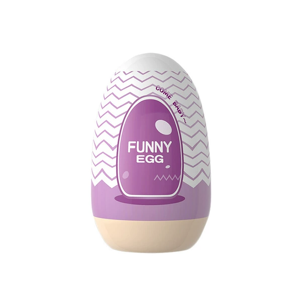 Qunan Masturbation Egg [Purple] Abalone Point