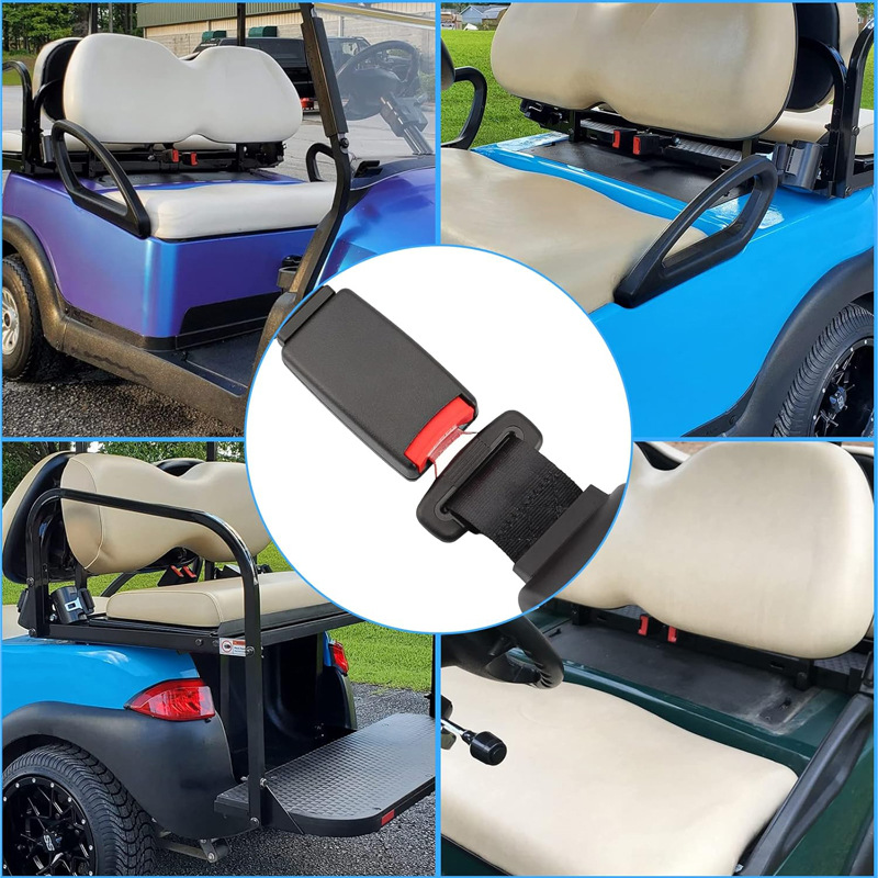 X Golf Cart Seat Belt Fully Automatic Two-Point Seat Belt Forklift Seat Belt Spot Wholesale