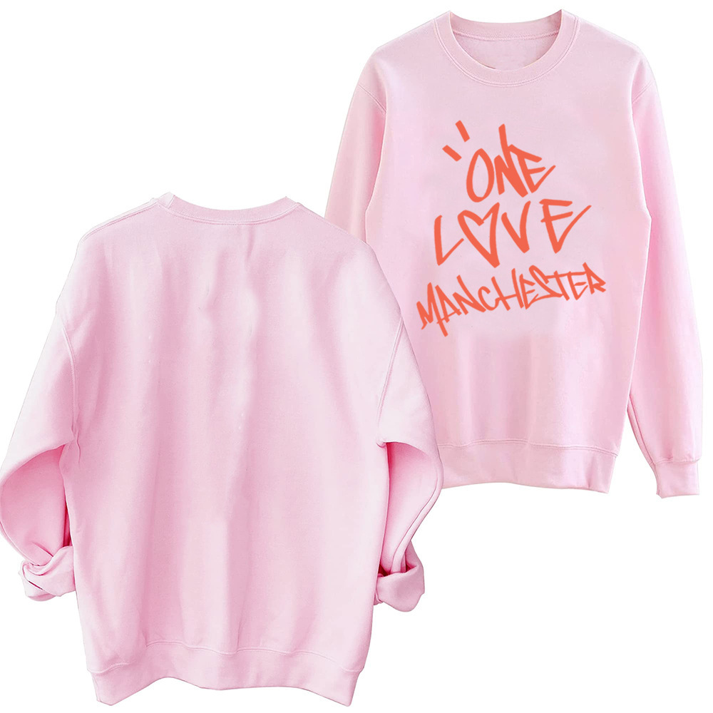 One Love Manchester Crewneck Hoodie Ariana Grande Concert Ov