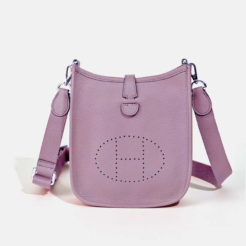 Evelyn バッグ クロスボディバッグ レディース ハイエンド ニッチ 本革 小さめ バッグ 一層牛革 新品 ショルダーバッグ 通勤バッグ|undefined
