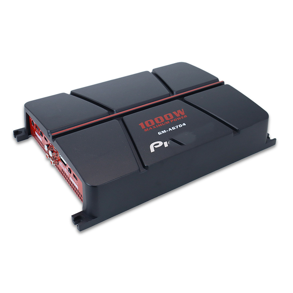 Direct Selling Piongm6704 Four-Way High-Power Vehicle-Mounted 12V Car Amplifier Car Audio Modified 4-Way Amplifier