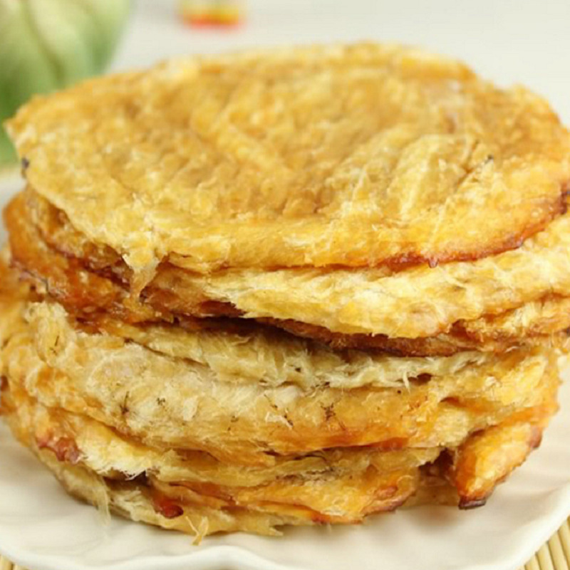 邦大海珍山东特产批发代发鱼干零食鳕鱼片500g海味零食小吃烤鱼片