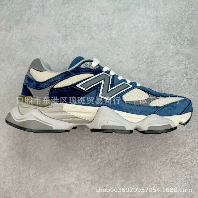 Putian Chunyuan High Version Langbun Cool Running NB9060 Daddy Shoes Sports Retro Men\'s Shoes Net Travel Shoes