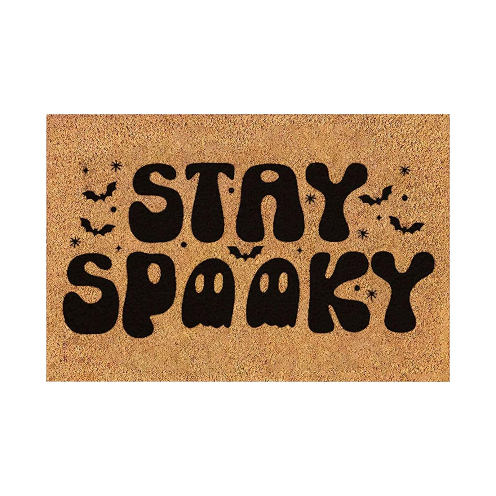 Tapis antidérapant d'entrée de maison transfrontalier d'Halloween Tapis décoratif d'ambiance de vacances de style cocotier en stock en gros_voghion.com