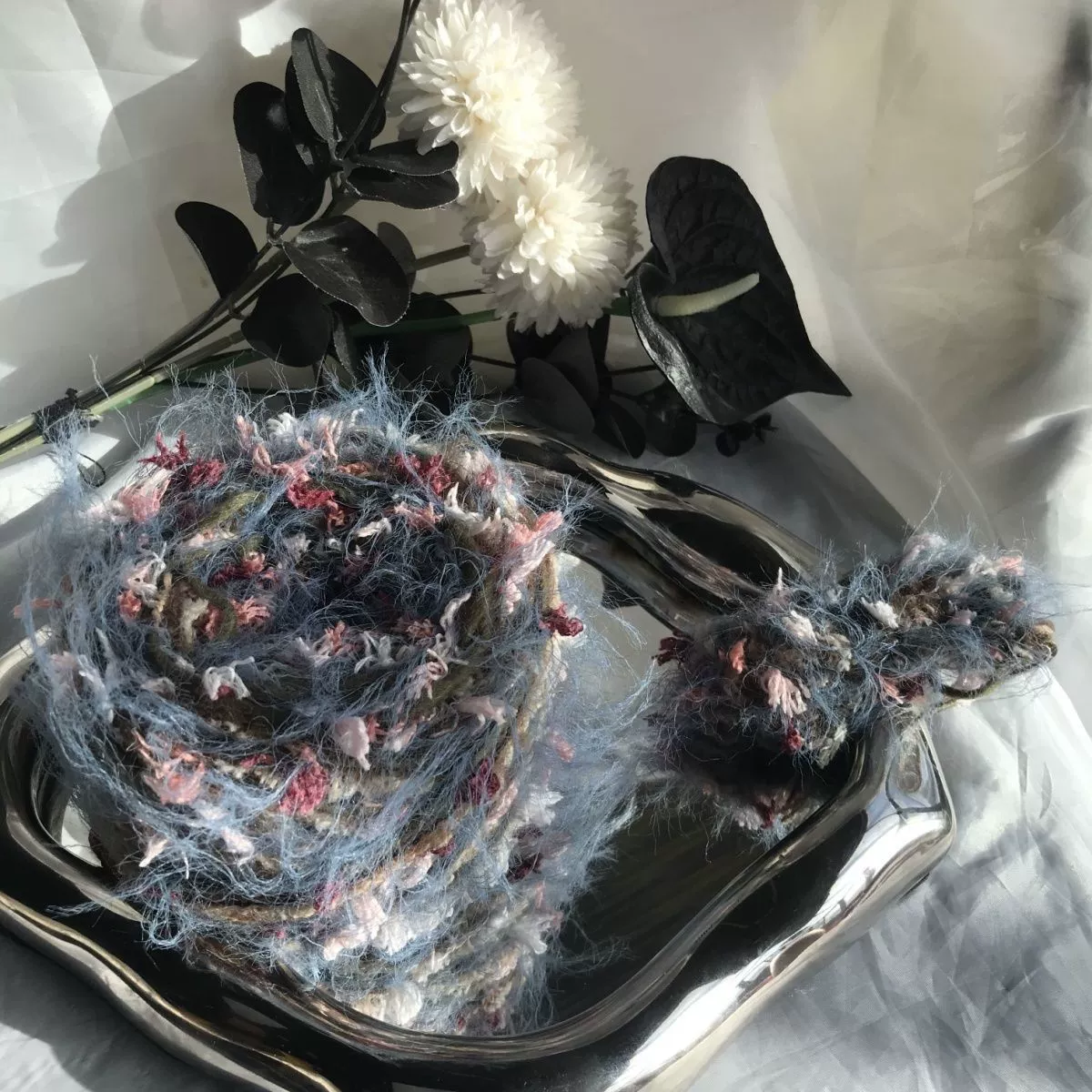 Мечта | Сделай сам новые вязаные вручную длинноворсные шарики из смесовой шерсти для вязания волос в виде морского конька, оптом для интернет-знаменитостей.