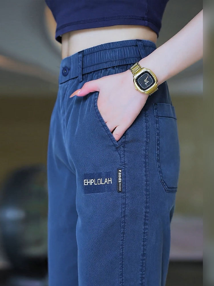 Nuevos pantalones casuales de moda universal, pantalones de tendencia sueltos para hombres, pantalones de pierna ancha recta, 2025 nuevos pantalones deportivos de primavera y otoño