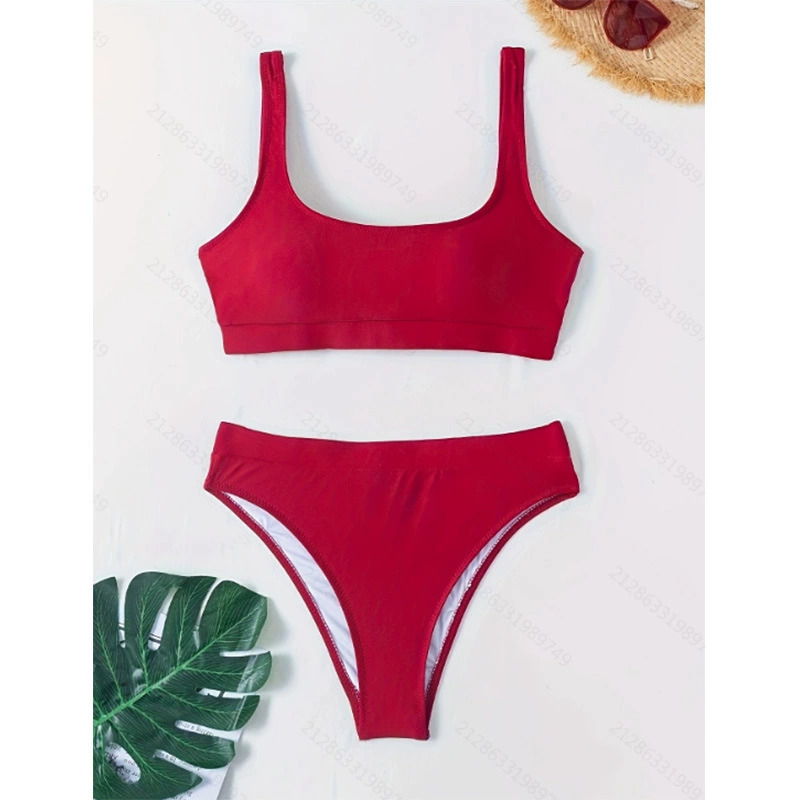 Swimwear, sexy push up bra, European style, backless, high waist, high-quality style