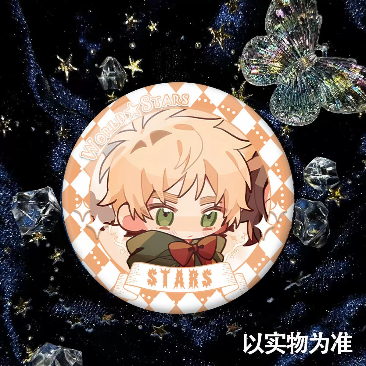 Значок (APH Hetalia) Arthur & Ivan радужный лазерный пин, серия 3770–3774, поштучно или набор из 5 шт.