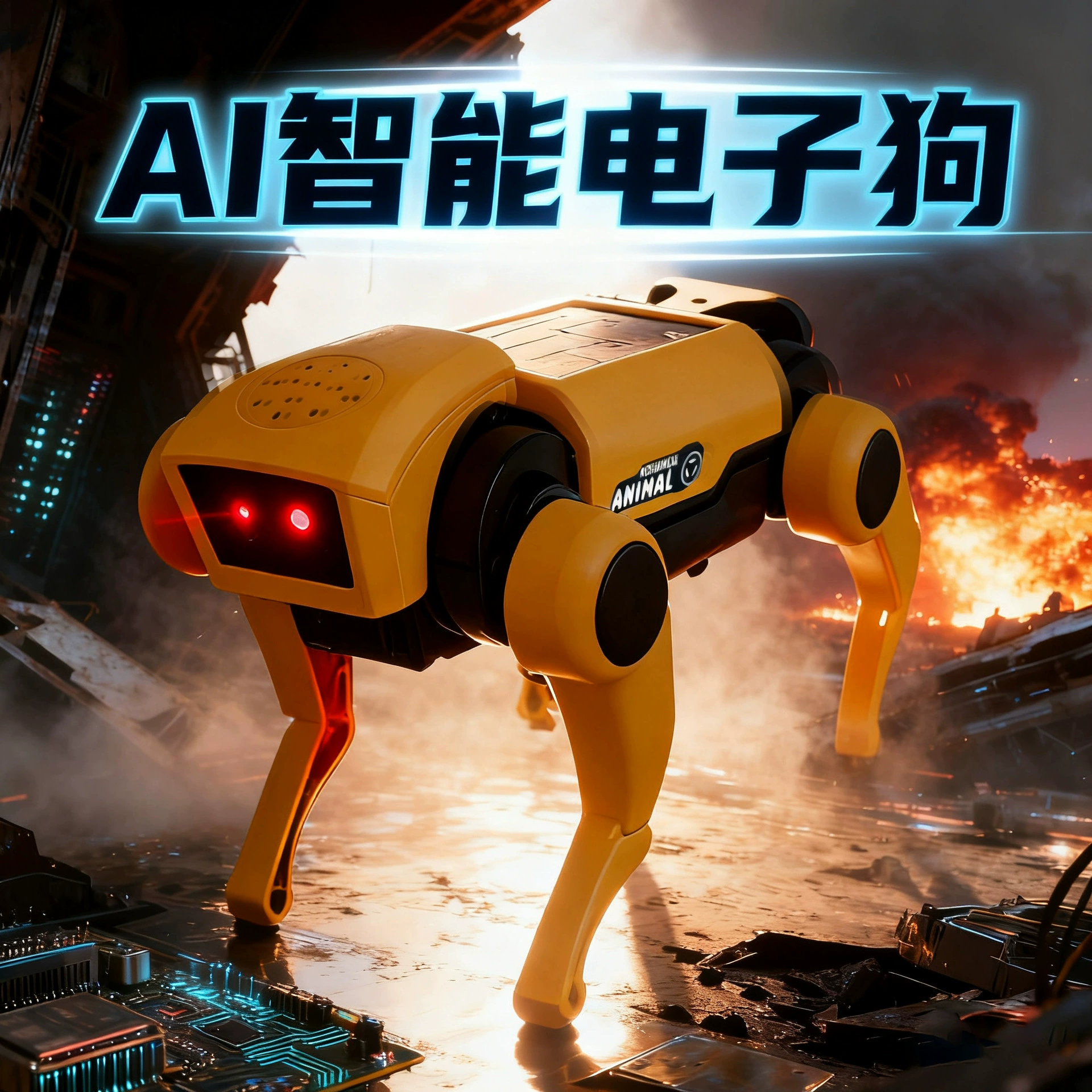 (Cross-border trading), artificial smart electronic electric mechanical toy for experiments, interactive robot, science