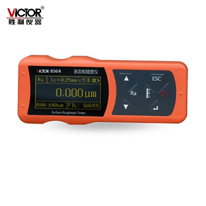 Victory/Victor 856A хранит 100 наборов данных о форме сигнала с измерителем шероховатости поверхности беспроводной передачи Bluetooth