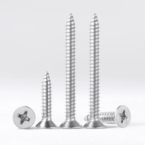 KA countersunk head self-tapping countersunk high-strength 304 stainless steel 201 stainless steel flat head cross self-tapping screw GB846