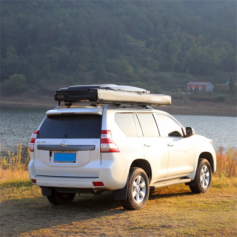 270 degrees car side tent side Sky Tent Room rain-proof sun-proof legless fan-shaped tent large space Outdoor