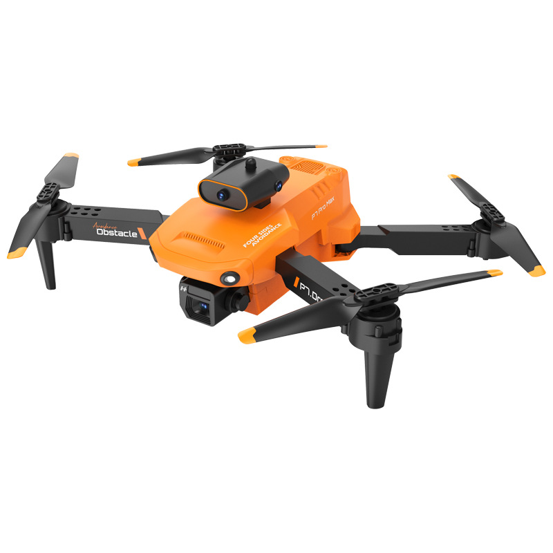 Transfronterizo nuevo P7 plegable HD fotografía aérea UAV evitación de obstáculos aviones de cuatro ejes aviones de control remoto de juguete para niños image 6