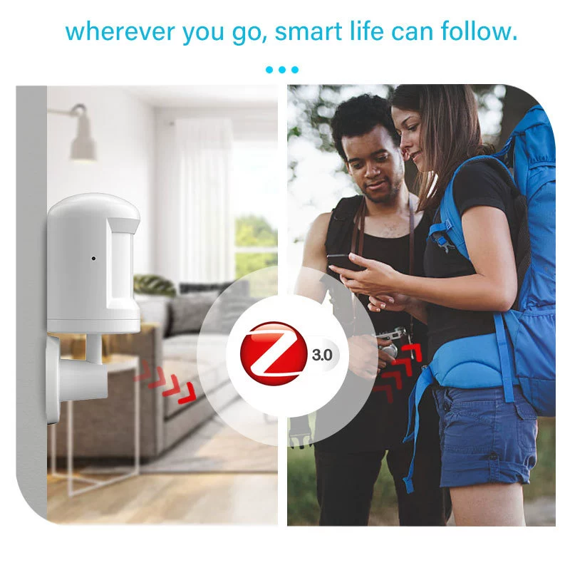 Граффити Смарт Приложение ZigBee инфракрасный сенсор человека беспроводной мобильный детектор