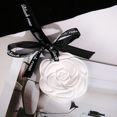 Plaster of Paris Scented Camellia Wardrobe Closet Shoe Cabinet Car Hanging Car Decoration Souvenir Diffuser Plaster of Paris Scented Hanging Piece 