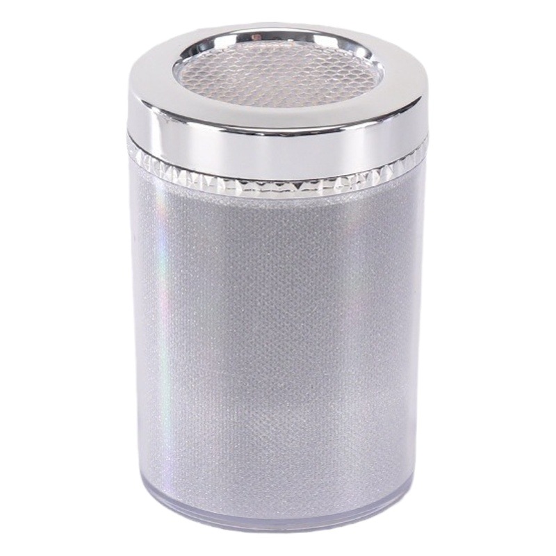 Suministros de coche al por mayor coche Cenicero coche con luz LED de metal Cenicero transfronterizo
