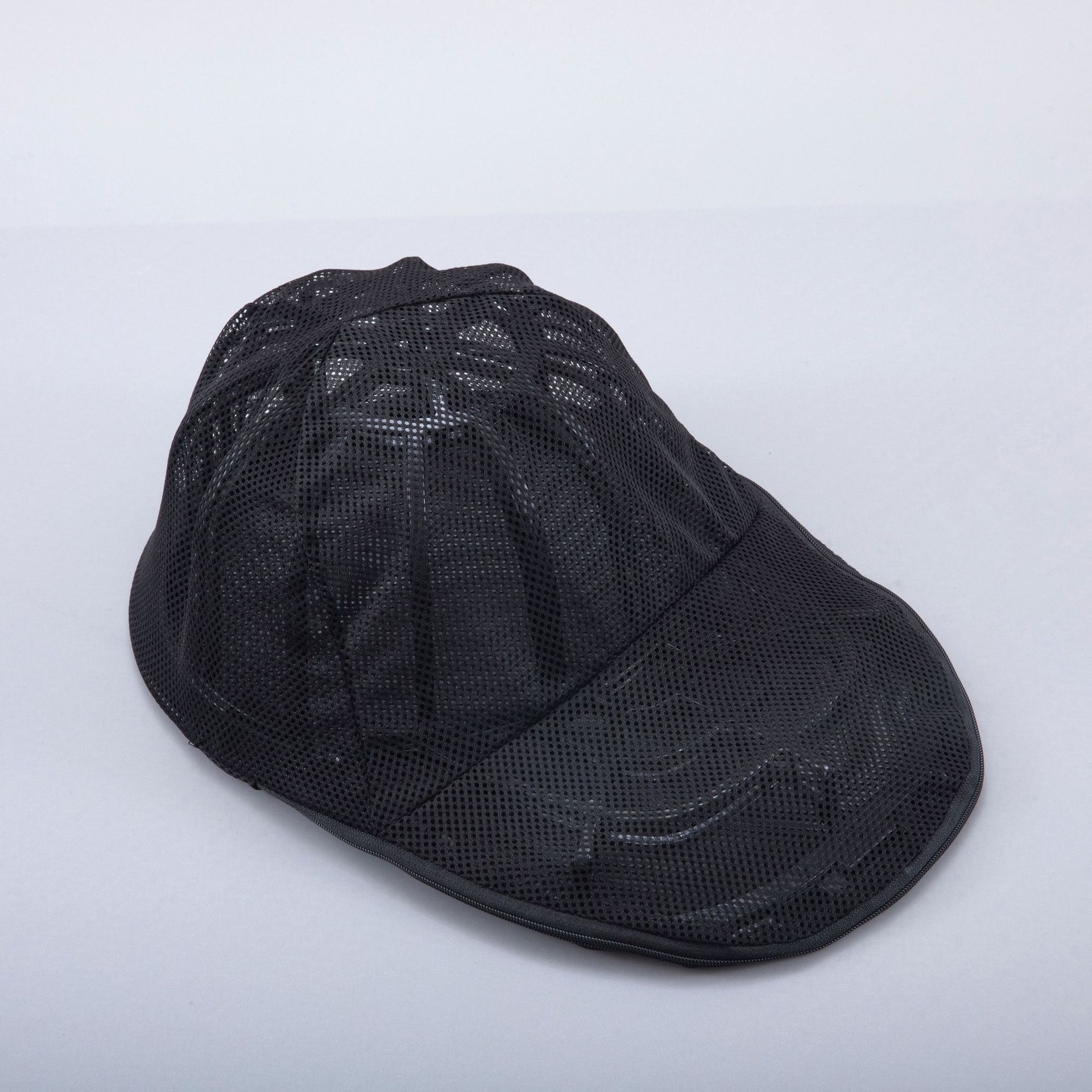 TOP 모자 와셔(종이카드 포함)(블랙) + 블랙 메쉬백