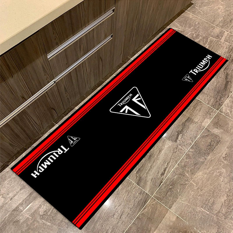 Cross-border best-selling American-style minimalist motorcycle floor mat, dirt-resistant, non-slip, wear-resistant, easy to maintain, specialized for motorcycle display