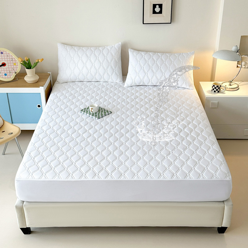 2025 nuevo comercio electrónico transfronterizo de comercio exterior exclusivamente para venta al por mayor impermeable cepillado acolchado impermeable ropa de cama impermeable fabricante de colchas de barrera para la orina