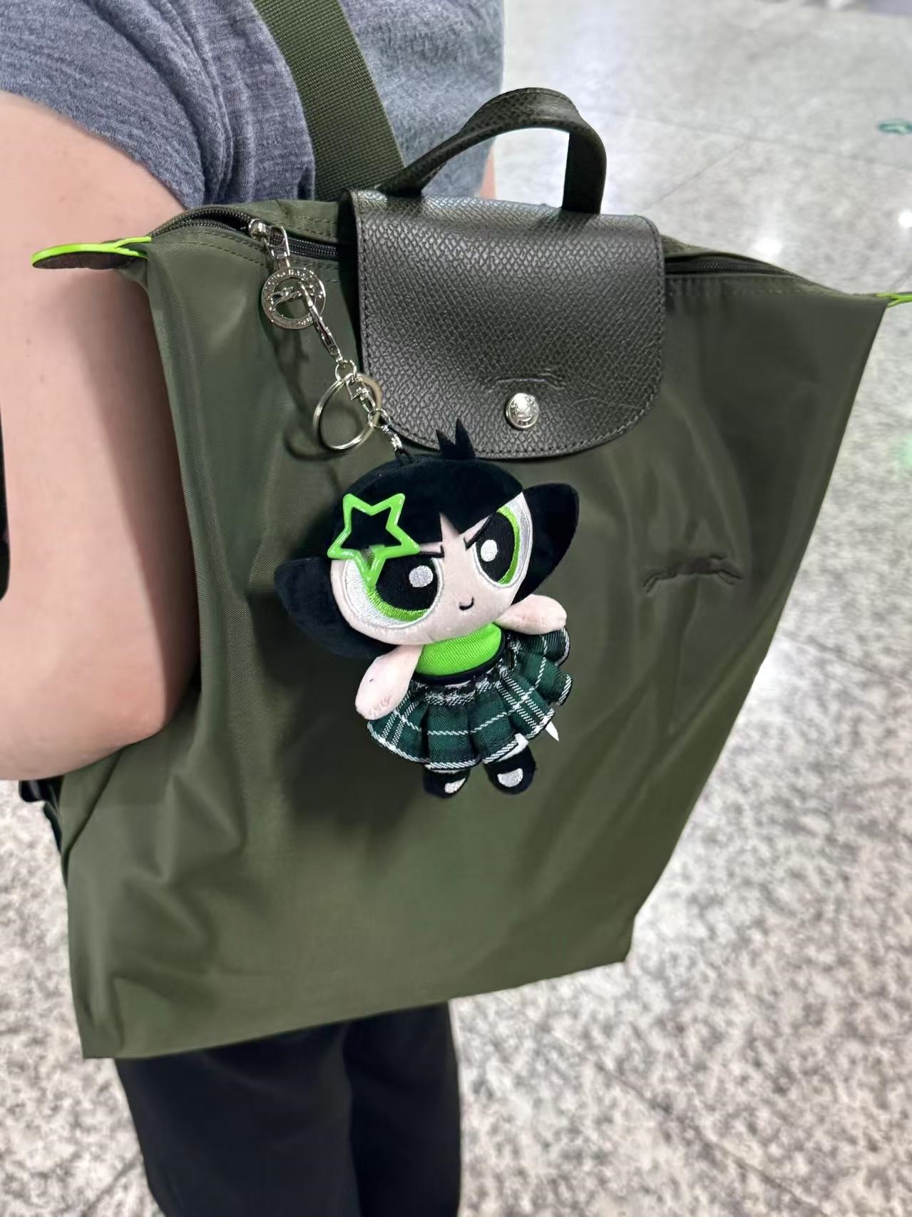 New backpack eco-friendly forest green