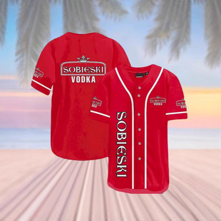 2025 New Summer Cross-Border American Baseball Uniform Men's Short-Sleeved Cardigan Sports Jersey Casual Single-Breasted Top