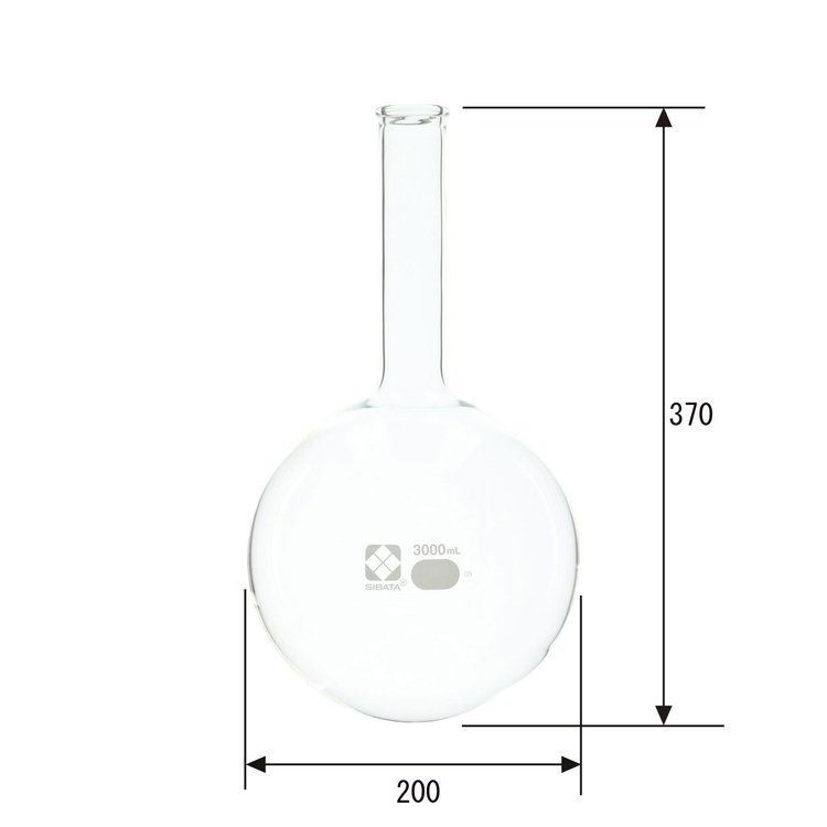 柴田SIBATA圆底烧瓶010500-3000