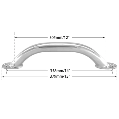 Marine Hardware and Rv Avtomobil ehtiyat hissələri - 12inch-handle
