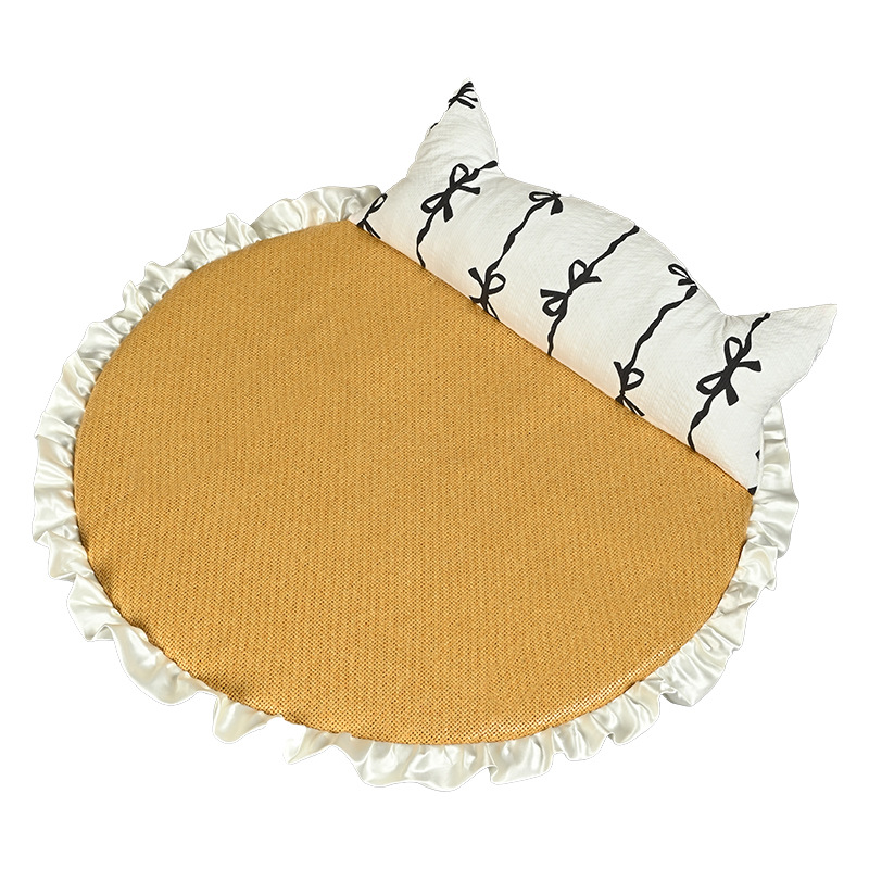 Cooling Pet Mat With Pillow And Sofa Bed For Cats And Dogs_voghion.com
