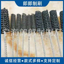 厂家供应缸体抛光去毛刺球头刷 孔内加 工骨架毛刷