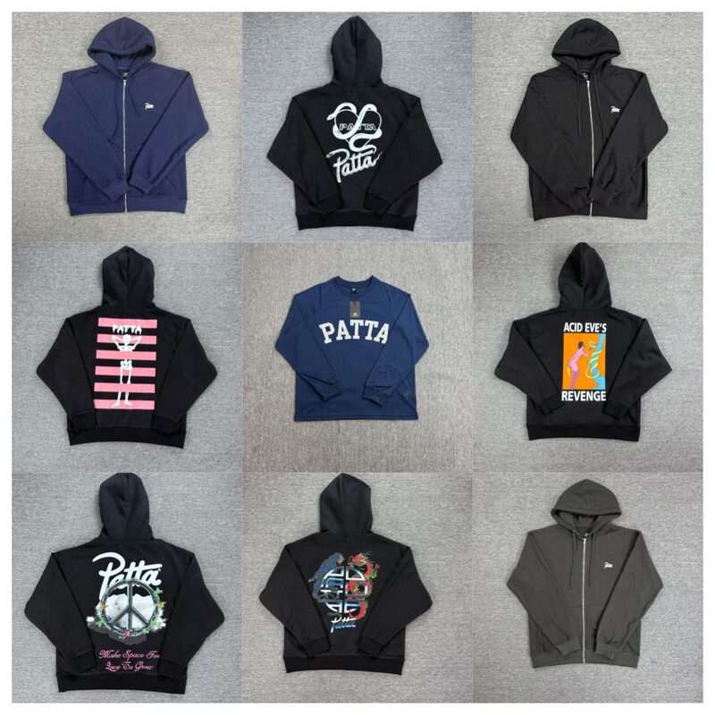 Cross-Border 25Ss New Patta Sweatshirt Classic Sweater