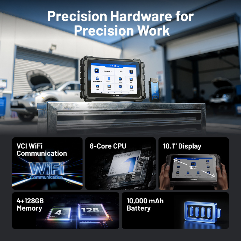 Escáner de Diagnóstico Automotriz ONE PLUS J2534 Bidireccional para Automóviles