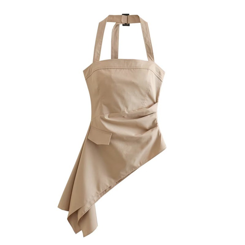 spring asymmetrical tube top