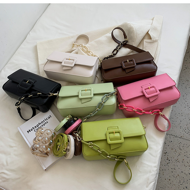 Women's Summer New Fashion Messenger Shoulder Small Square Bag display picture 1