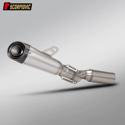 Motorcycle exhaust pipe: Pipe Middle Section and