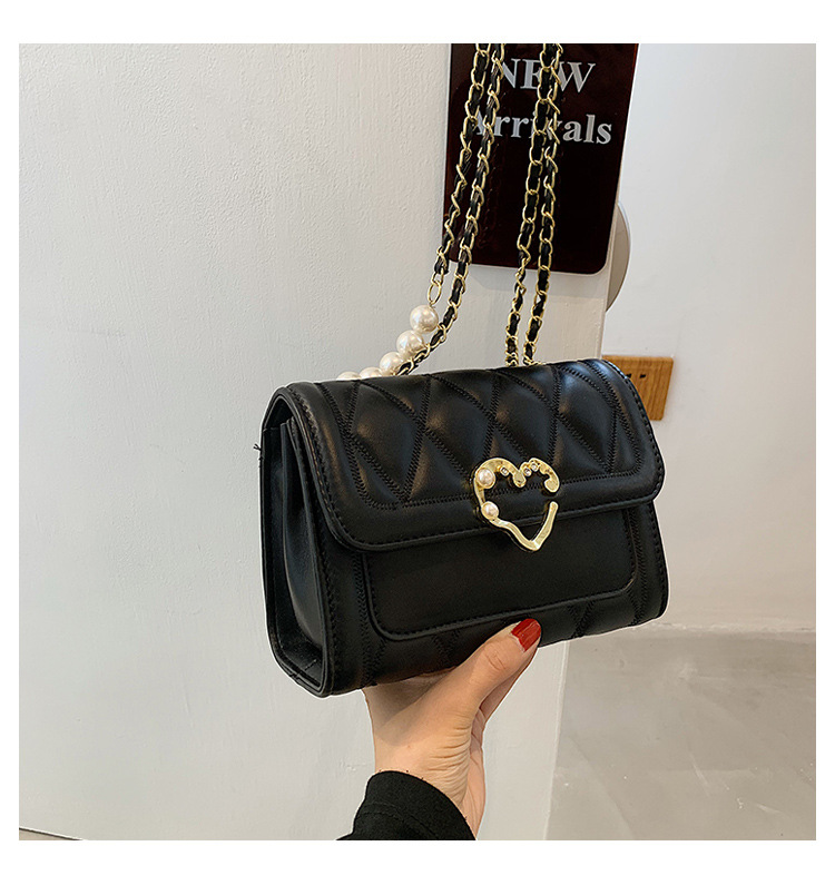 Wholesale Heart-shaped Buckle Messenger Shoulder Small Square Bag Nihaojewelry display picture 131