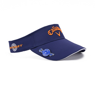 Cross-Border Golf Men's and Women's Sports Ball Caps Golf Ball Empty Top Quick-Drying Hat Casual Breathable Hole Sun Hat Sports