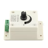 Ручная ручка диммеры 8A LED монохромный пластиковый переключатель 12-24V светодиодный диммеры PWM бесполярный диммеры