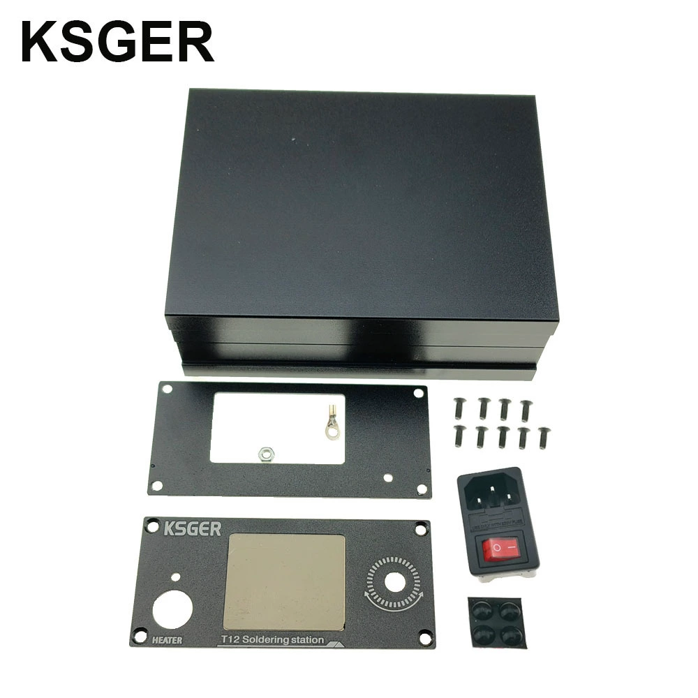 Плата управления KSGER V2.3 для паяльной станции T12 DIY, подставка для паяльника, LCD дисплей, ремонт компьютеров и мобильных телефонов
