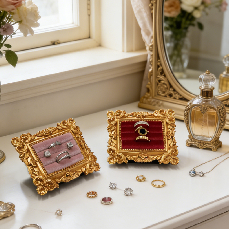 Cross-Border Hot-Selling Victorian-Style Earrings, Nail Art, Ring Display Stands, Photo Frame Decorations, Jewelry Holders, Display Stands