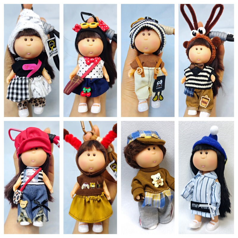 Cross-Border Potato Doll Pendant, Potato Girl Doll, Dress-Up Doll Clothes, Small Potato Plush Toy, Bag Charm, Gift for Girls Cross-Border Potato Doll Pendant, Potato Girl Doll, Dress-Up Doll Clothes, Small Potato Plush Toy, Bag Charm, Gift for Girls