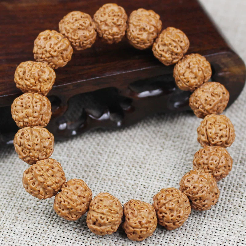 Бодхи четки, четки с круглыми бусами для мужчин и женщин walnut, браслет, оптовая торговля