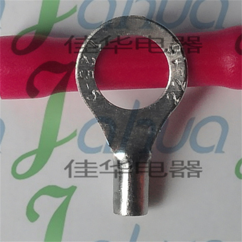 RNB1.25-6S  裸端头 冷压线耳  接线鼻子 冷压接线端子 黄铜