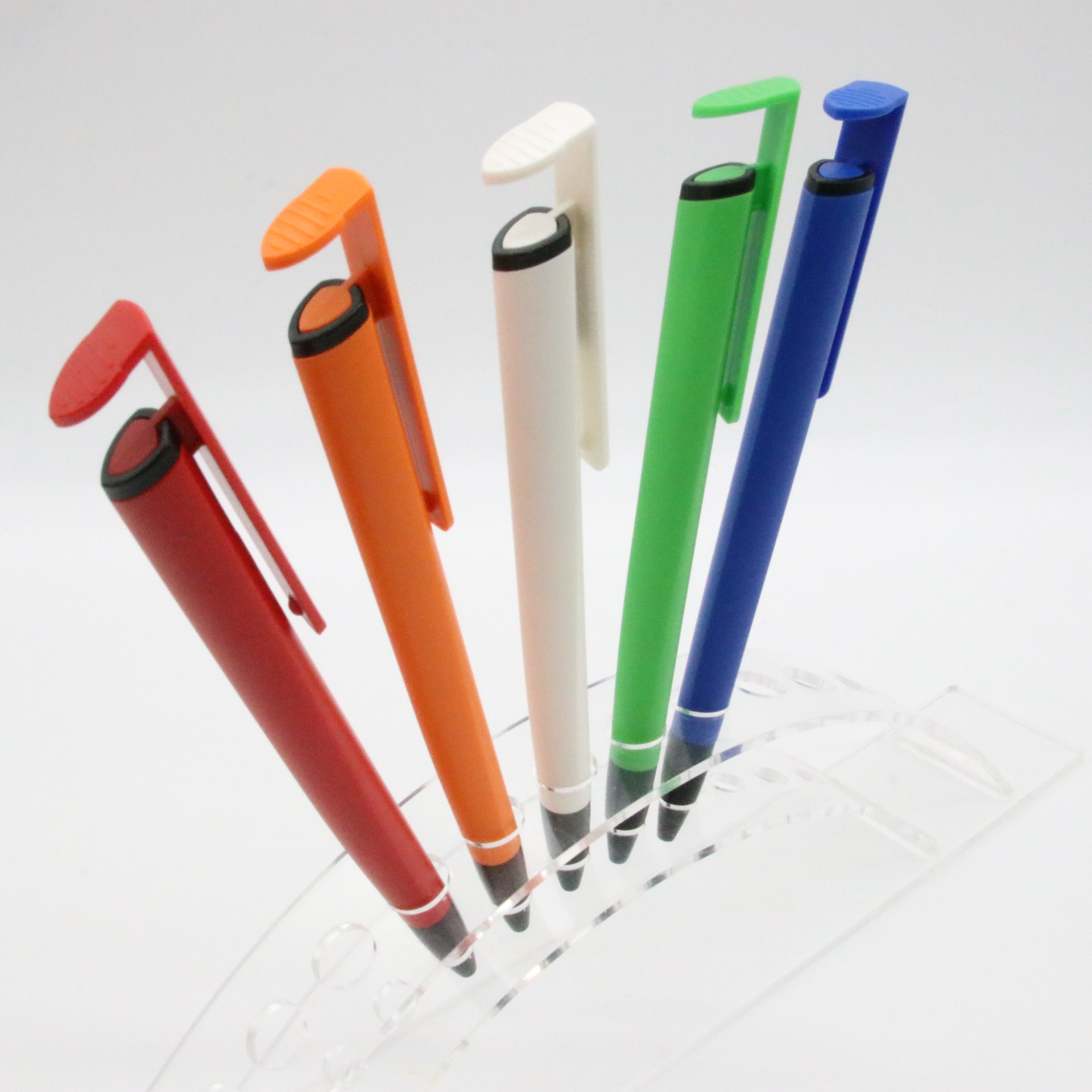 En línea popular creativo teléfono móvil titular pluma irregular bolígrafo de plástico nuevo papelería cuaderno especial pluma