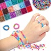 Glossy bracelet, set, accessory handmade, 4mm, Amazon