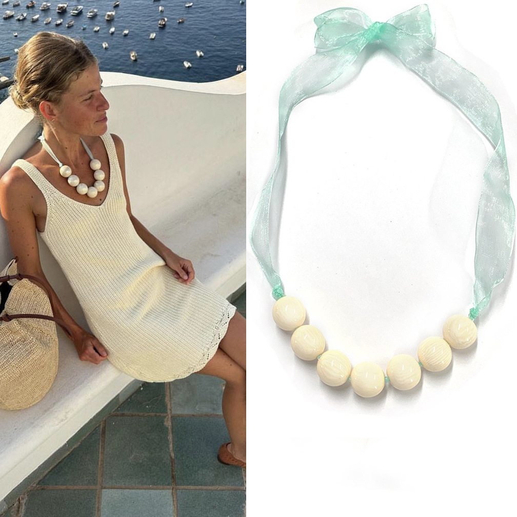 30g Weight ceramics Pendant Material Necklace Classification Ribbon Chain Material 2 PCS/Package Quantity Casual, Outdoor Occasion Ribbon, ceramics Material Geometric Pattern All Seasons Season Women's Gender Simple Style, Classic Style Style Simple Style Classic Style Geometric Ribbon Ceramics Beaded Necklaces Wholesale 无
