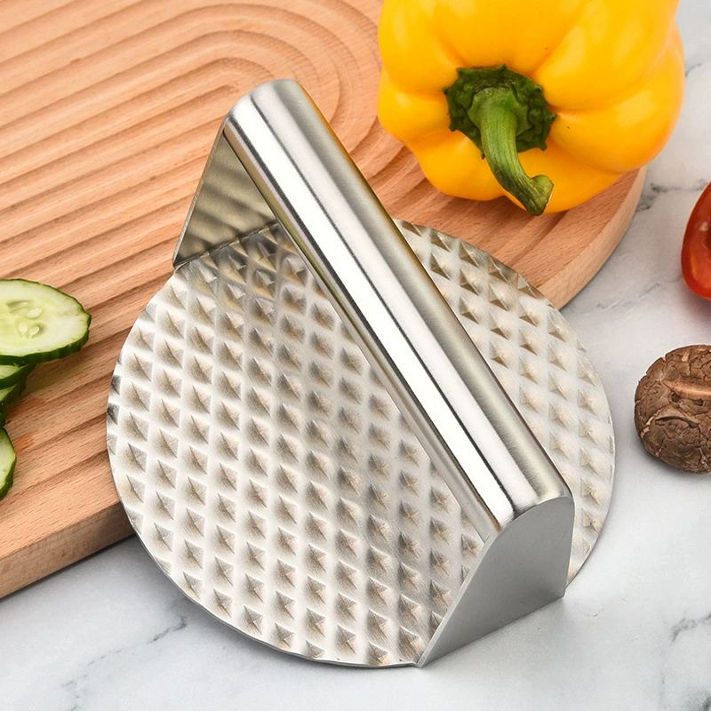 304 из нержавеющей стали для прессования мяса бытовая круглая доска для прессования мяса ручной пресс-формы стейк для печенья кухонный инструмент