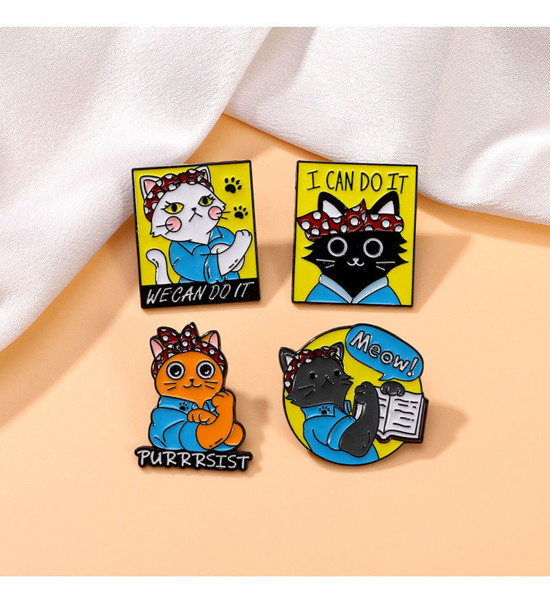Brooches Classification Cute Pin Book Animal Bag Alloy Enamel Unisex Brooches