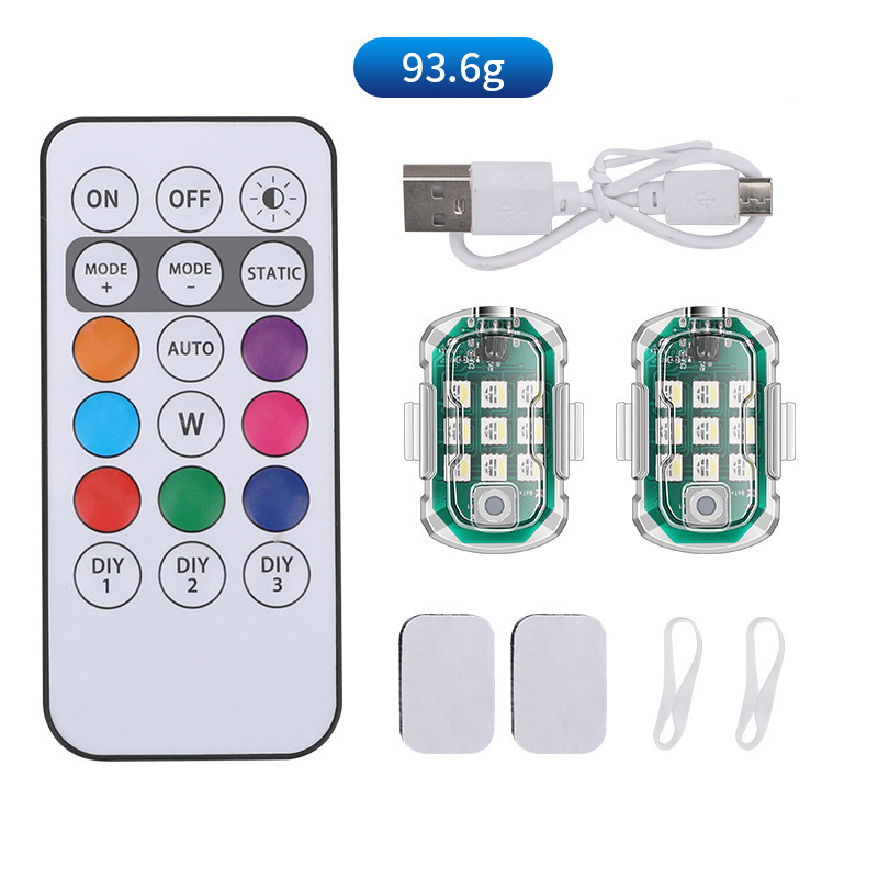 18-key remote control (2 lights and 1 remote control)