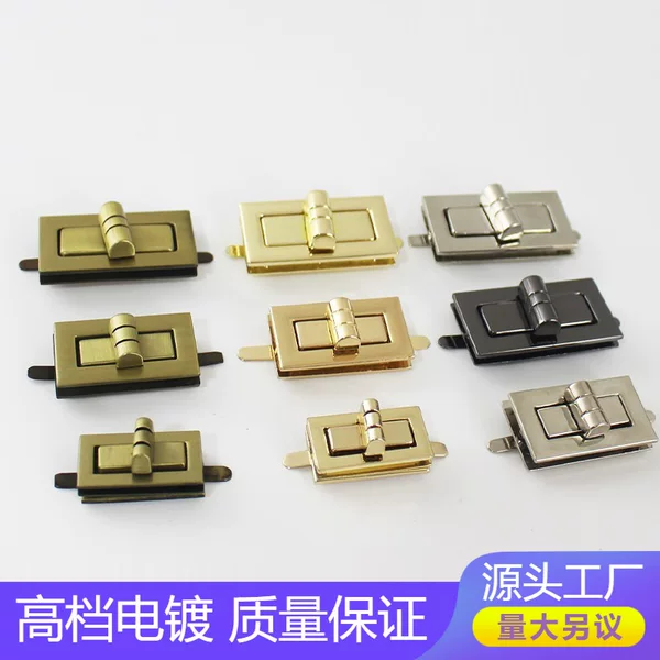 Bag Button Accessories Stray Metal Lock Buckle Bag Screw Lock Buckle Bag Screw Lock Accessories Crossbody Bag Screw Lock Bag Lock Buckle